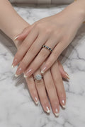 Mirror French-30pcs premium chrome nails with kit