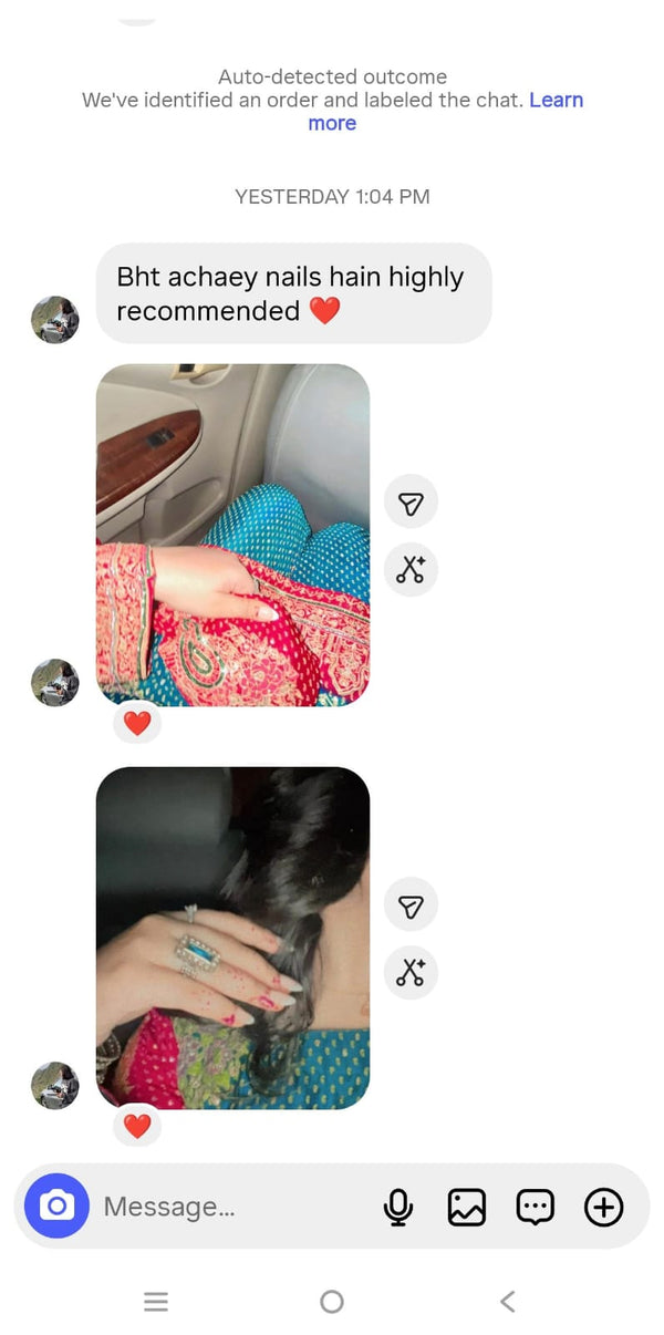 Customer review screenshot
