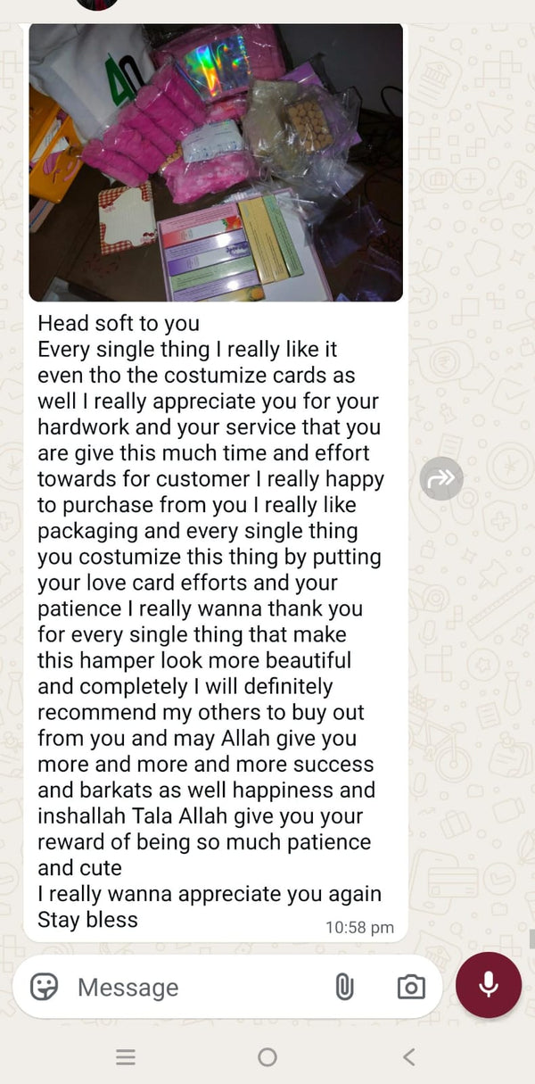 Customer review screenshot