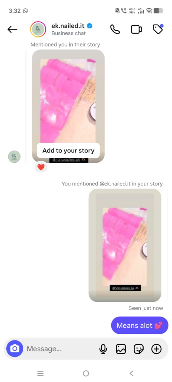 Customer review screenshot