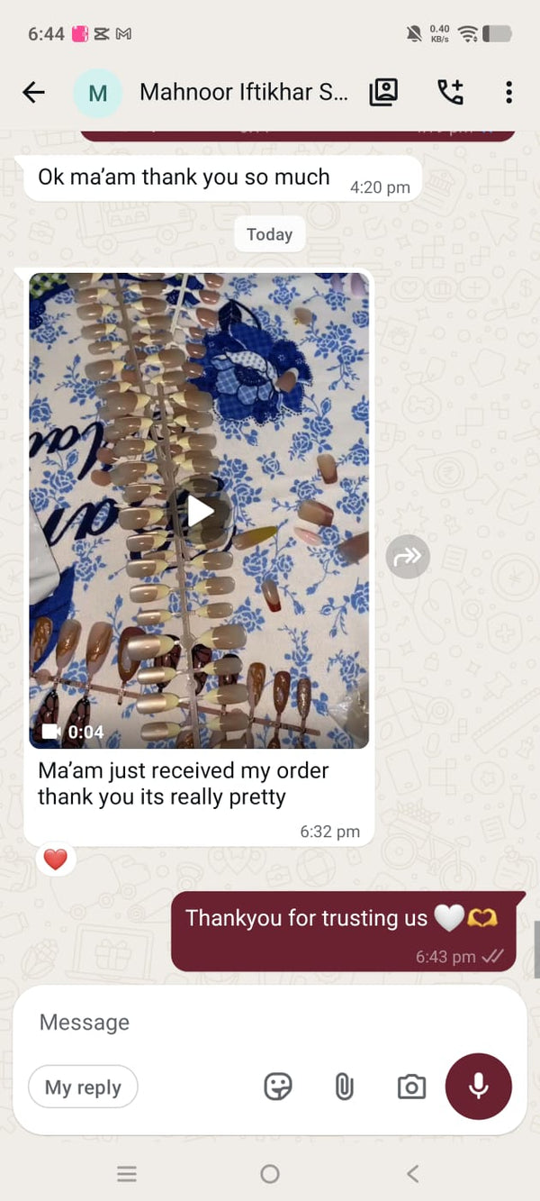 Customer review screenshot