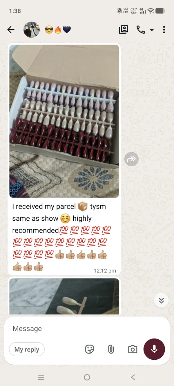 Customer review screenshot