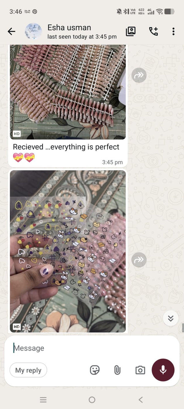 Customer review screenshot
