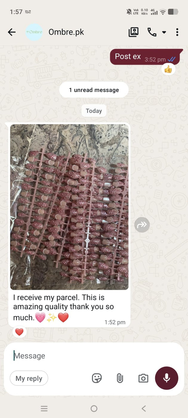 Customer review screenshot