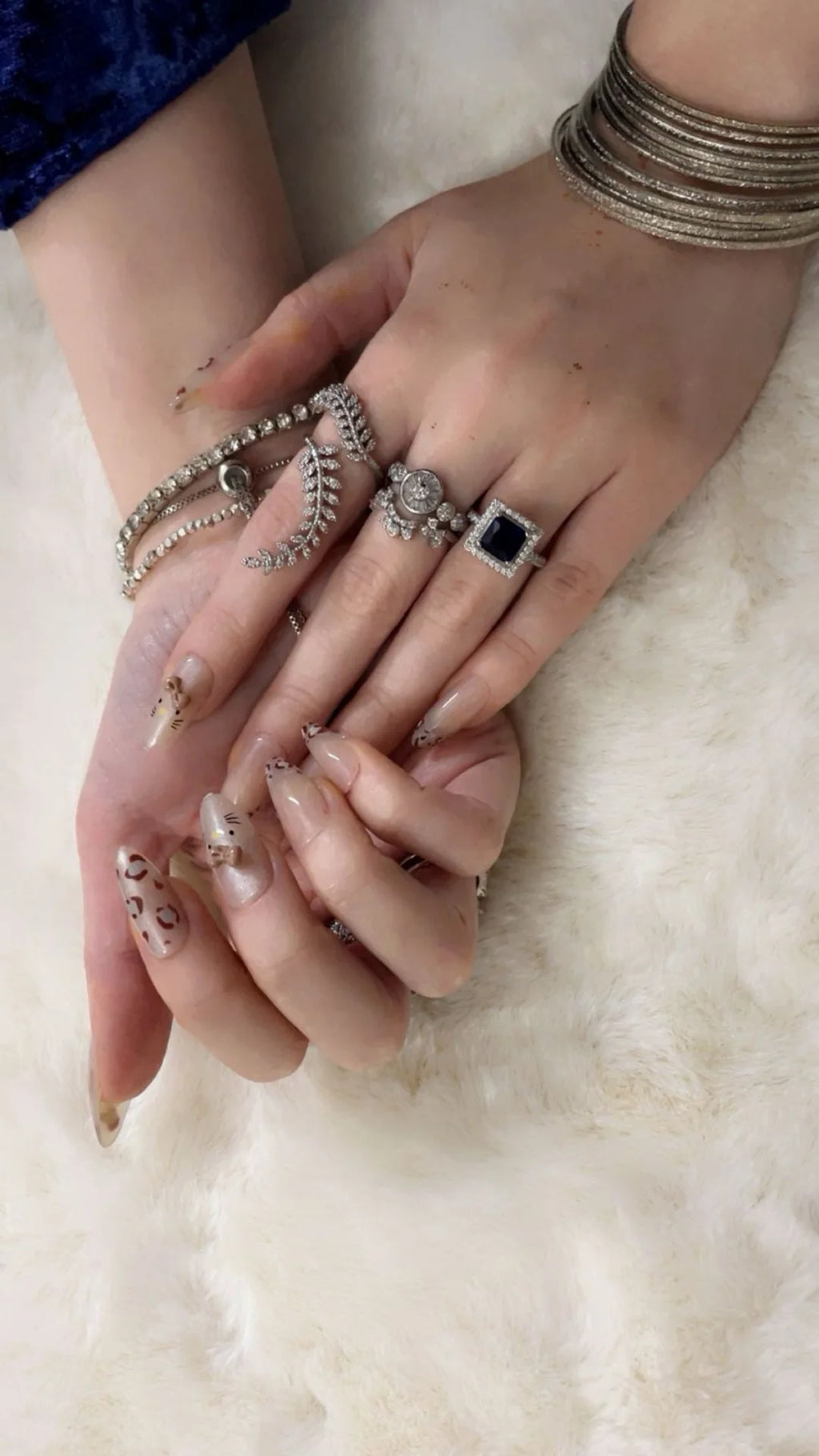 Nude Glow- 24pcs Cat eye (Each set 310rs) Moq 10 sets