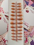 🪩 tips- 24pcs Shimmer nails with application kit
