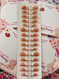 Classic French - 30pcs Nails with application kit