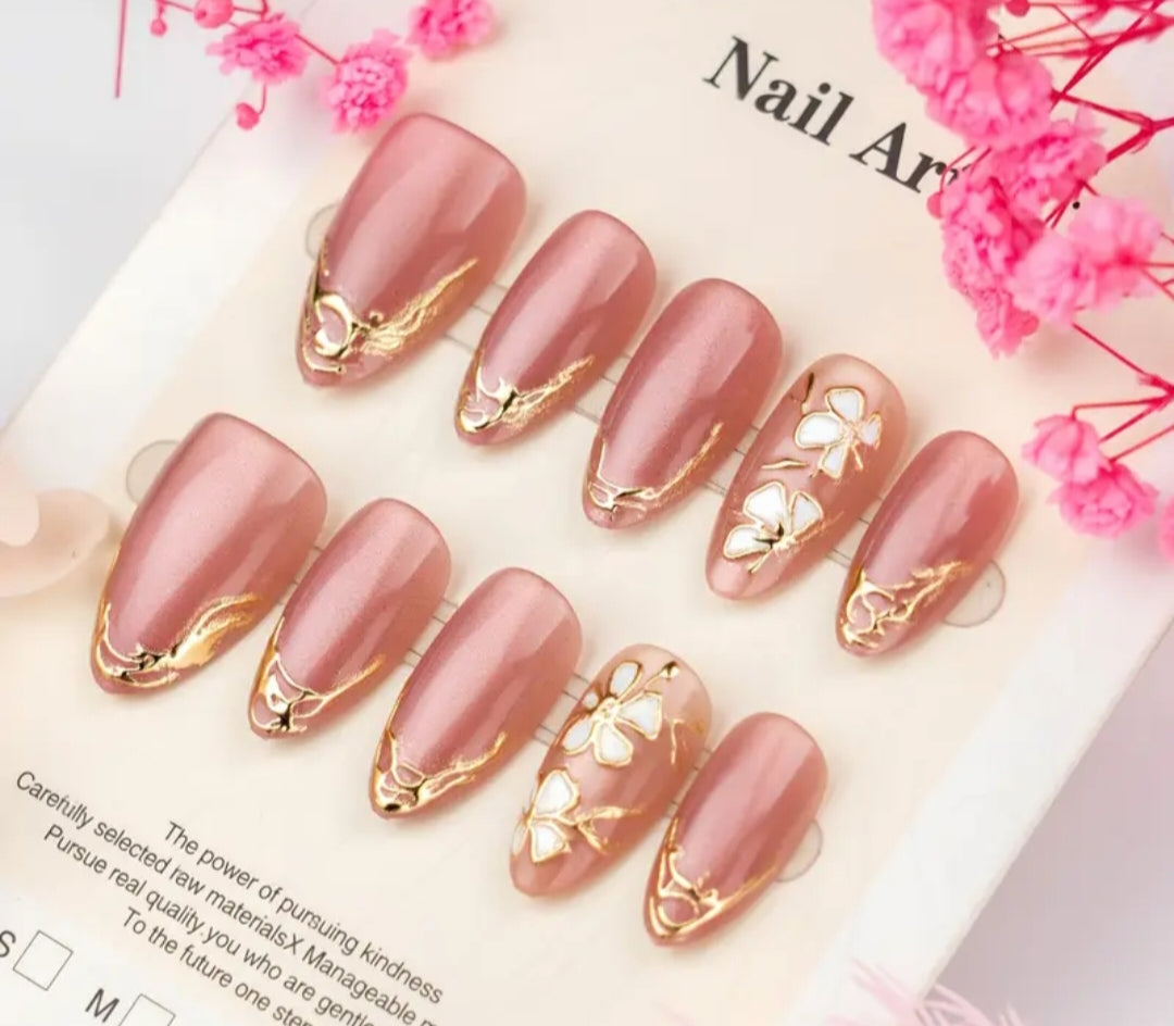 Royal Brown- 10 pcs Handmade Set (Each set 190rs) Moq 10 sets
