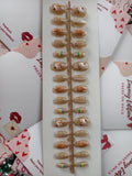Candy Land- 30pcs Fun Nails with application kit