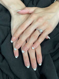Gel French- High Quality Gel Nails - 15pcs per set
