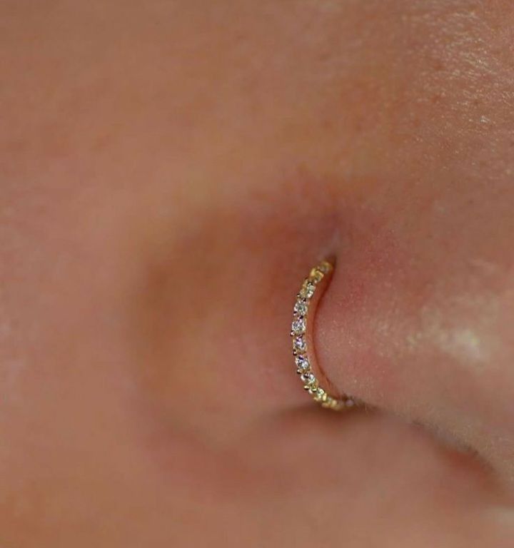 Sara khan Nose ring Stainless steel pack of 3