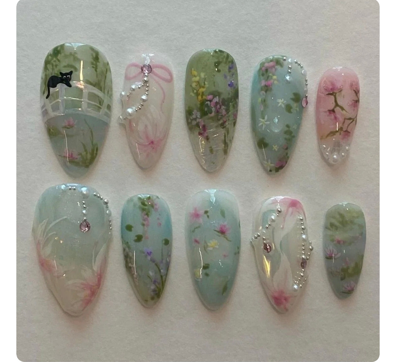Handmade Nails High quality 12 pcs per set