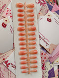 Natural look- 30pcs Gel Nail set with application kit