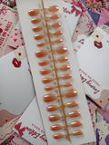 Glaze Shine- 30pcs Mirror Nails with application kit