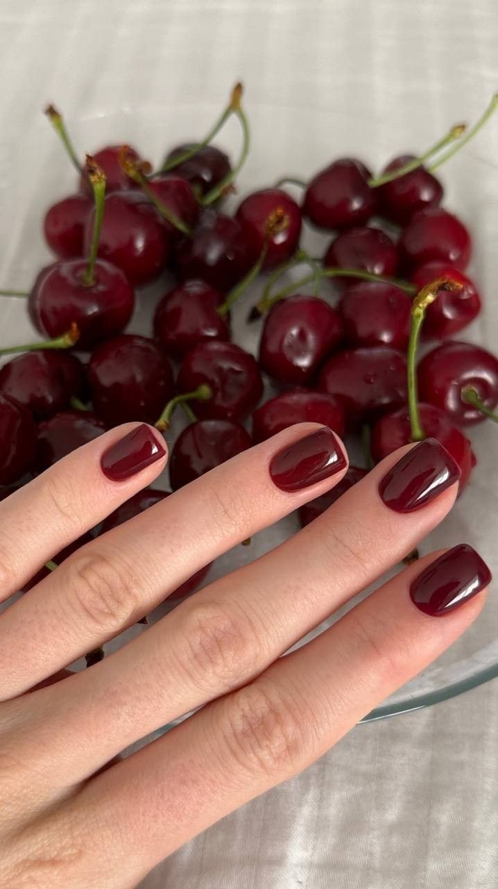 Cherry Square-24pcs Nail set (Each set 280rs) Moq 10 sets