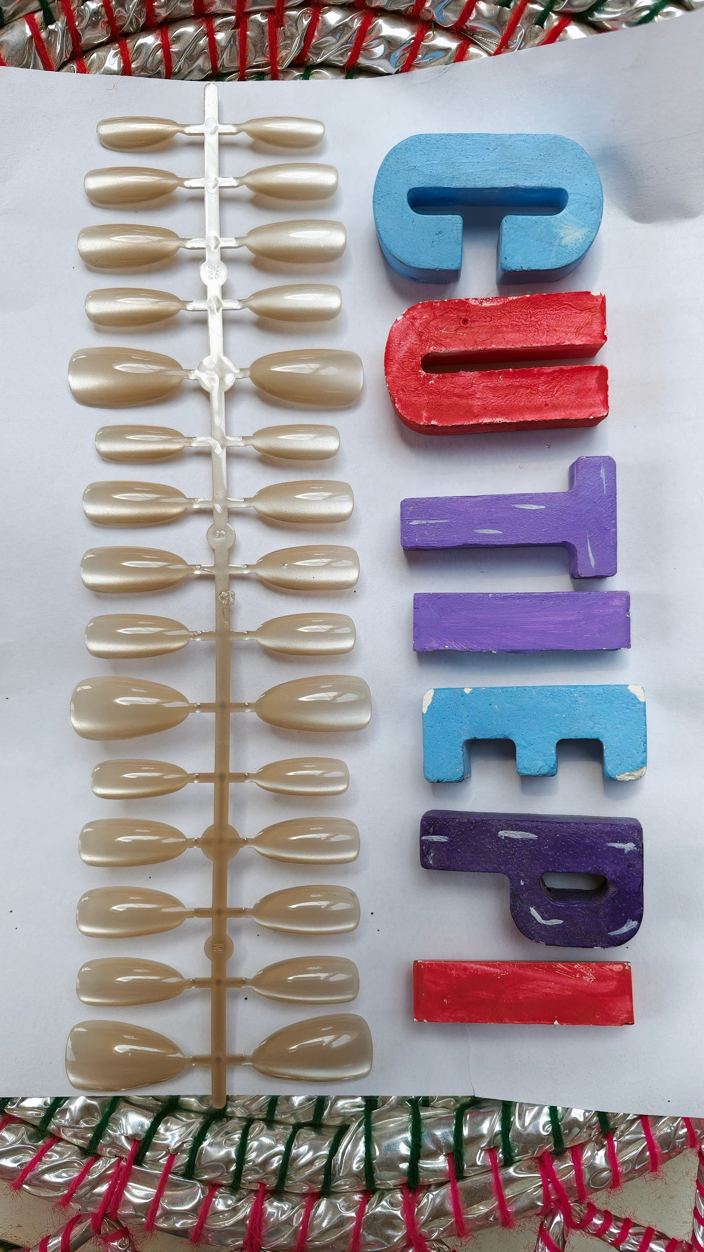 Gold Shine-30pcs Per stick (Each stick 370rs) Moq 10 sticks