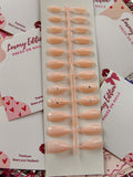 Nude pink- 24pcs with application kit
