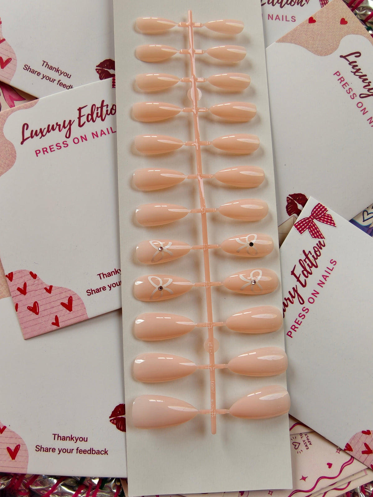 Nude pink- 24pcs with application kit