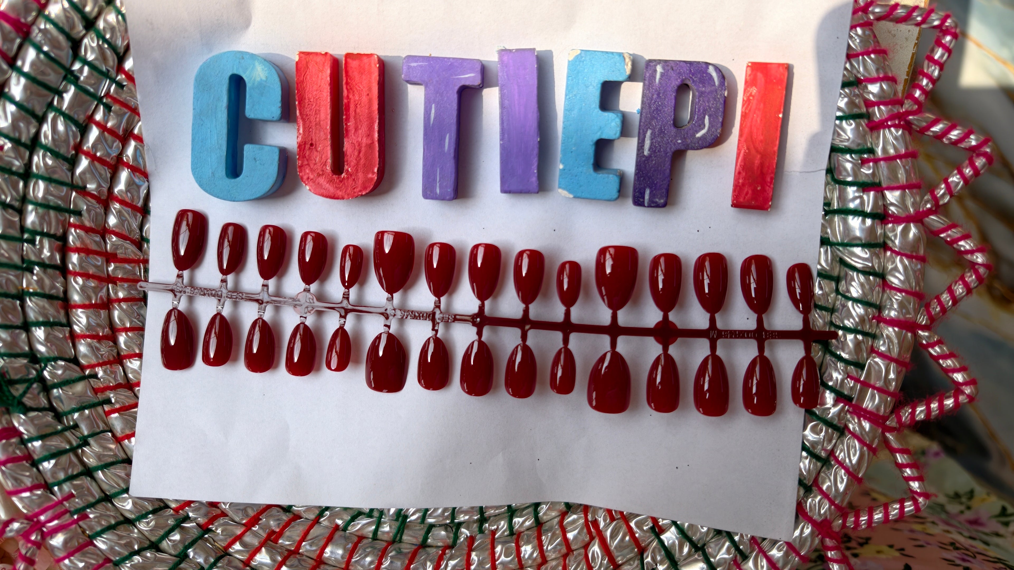 Cherry Red-30pcs Per stick (Each stick 350rs) Moq 10 sticks