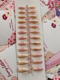 Moon Glow- 24pcs Nails with Application kit