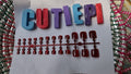 Scarlet Pretty-24pcs Per stick Foot Nails (Each stick 320rs) Moq 10 sticks