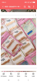 Premium holographic nail packaging