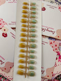 Autumn bloom- 30pcs Nails with application kit