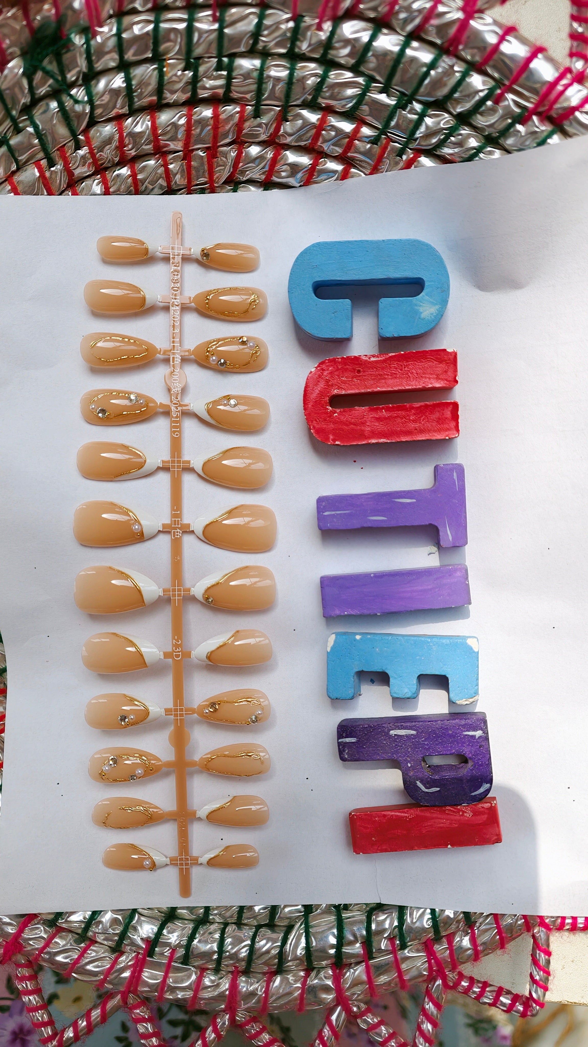Elite French-24pcs Per stick Handmade(Each stick 380rs) Moq 10 sticks