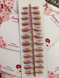 Lilac Beauty- 24pcs 3d cat eye with application kit