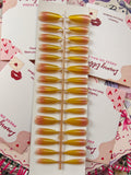 Glam Ready- 30pcs Lime Nails with application kit