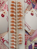 🦪 French- 30pcs mirror nail set with application kit