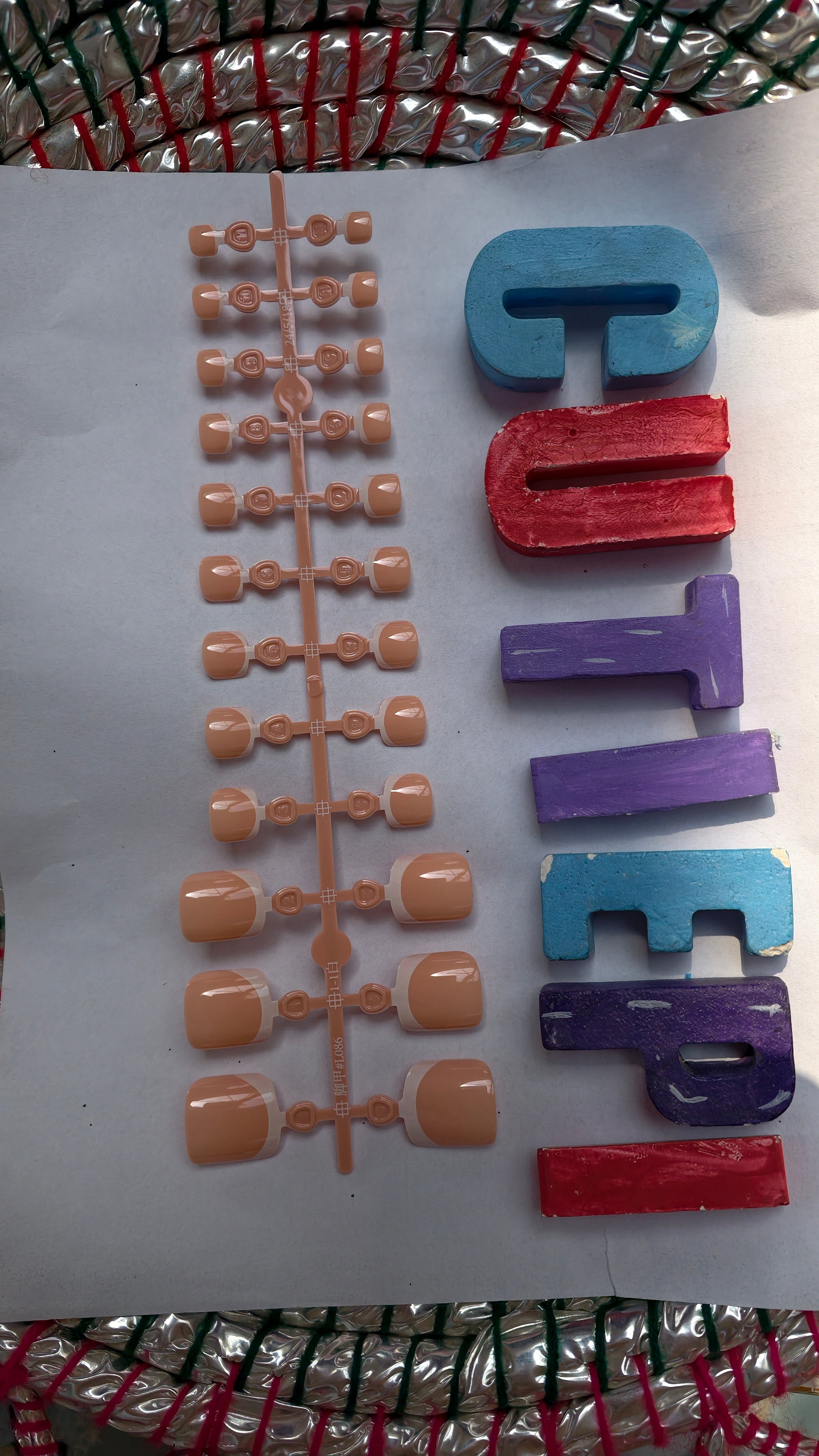 Toe French-24pcs Per stick (Each stick 299rs) Moq 10 sticks