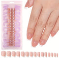 Ombre French-15pcs per set Gel based (Each set 170rs) Moq 15 sets