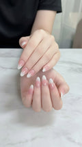 Hyper real nails- 24pcs with Application kit