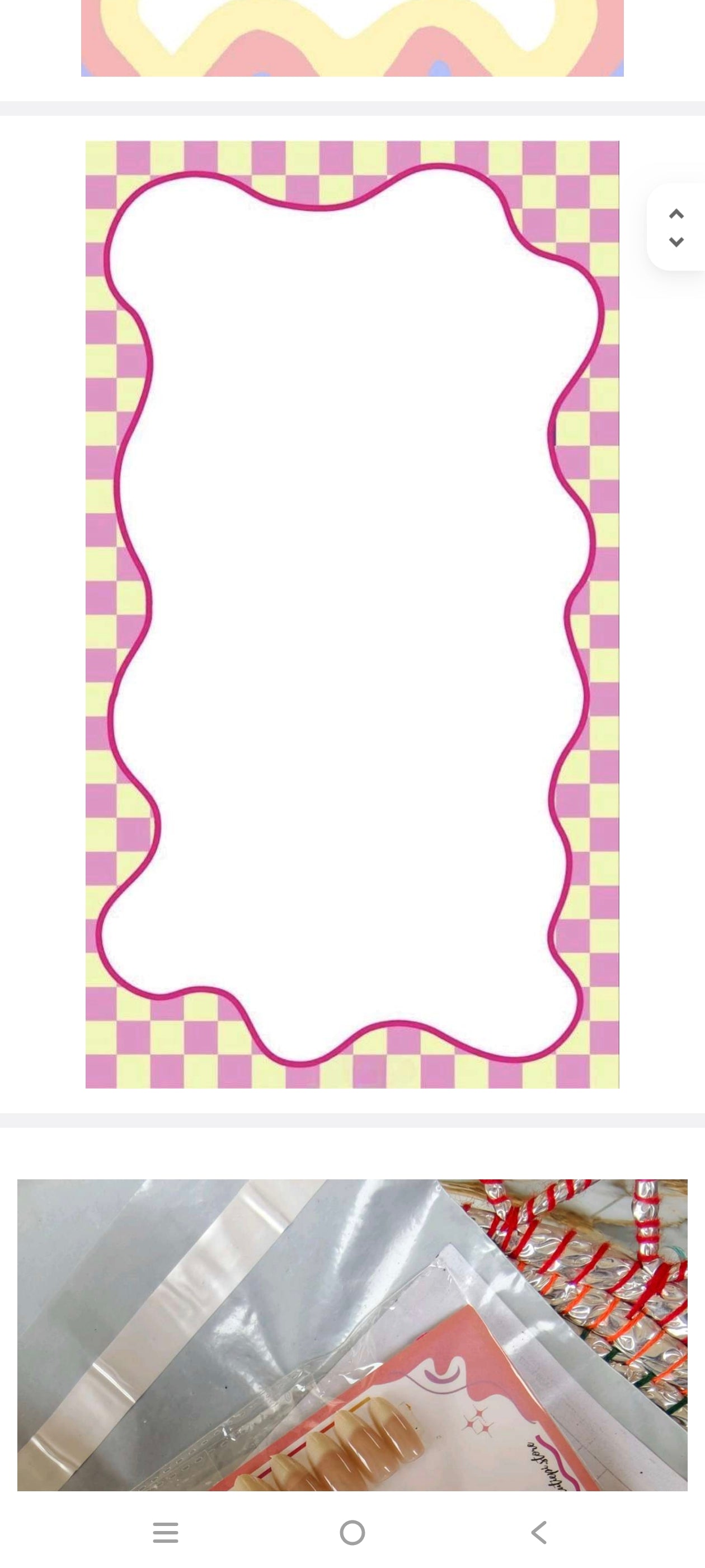 Nail display cards multipurpose use for jewelry too size 4*5 Pack of 50