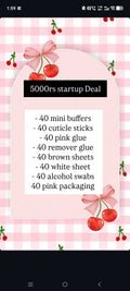 Startup deal for Nail application kits