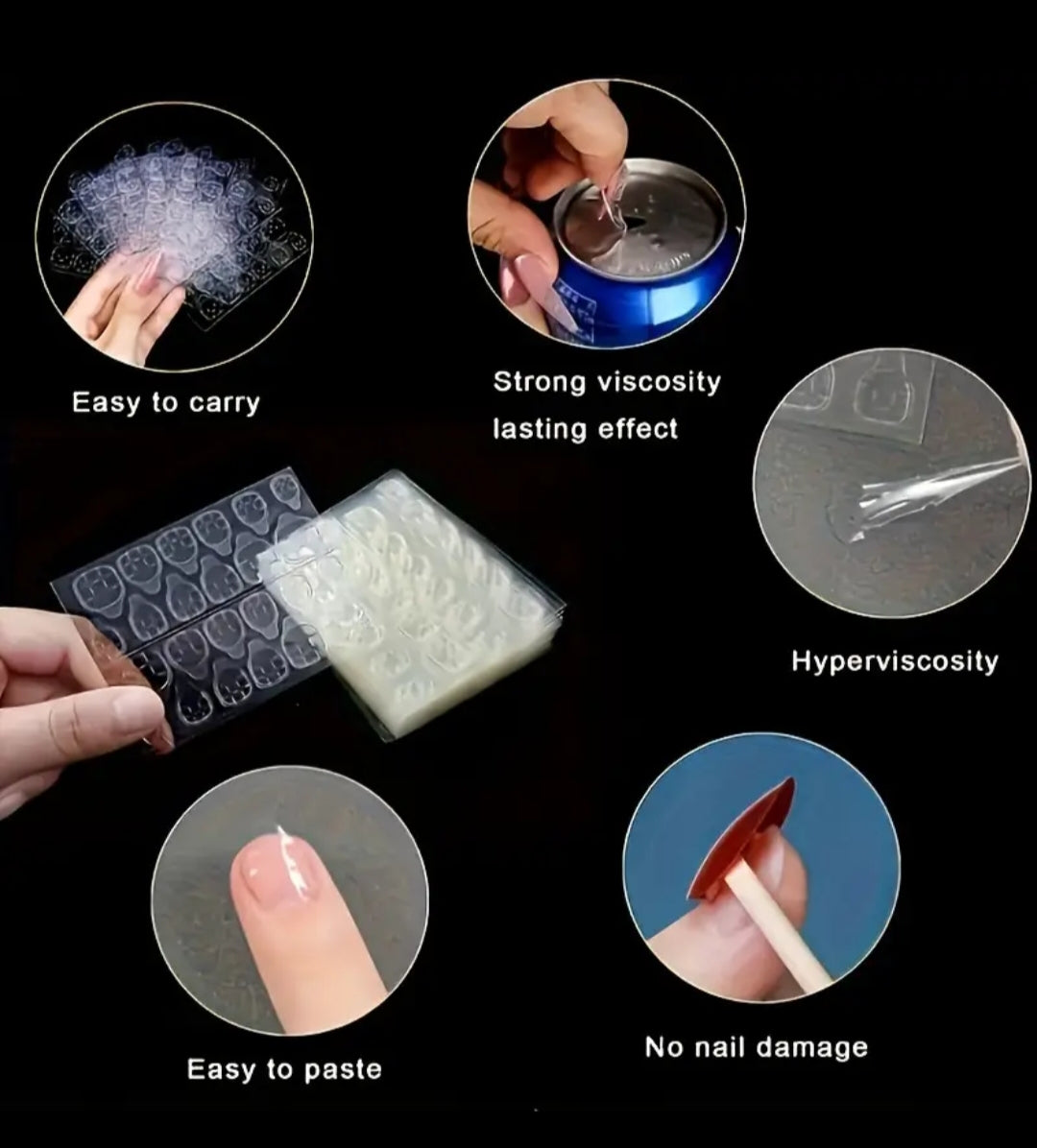 Imported quality Adhesive Sheets 24Tabs each sheet (Pack of 50) Each cost 16rs (Waterproof)