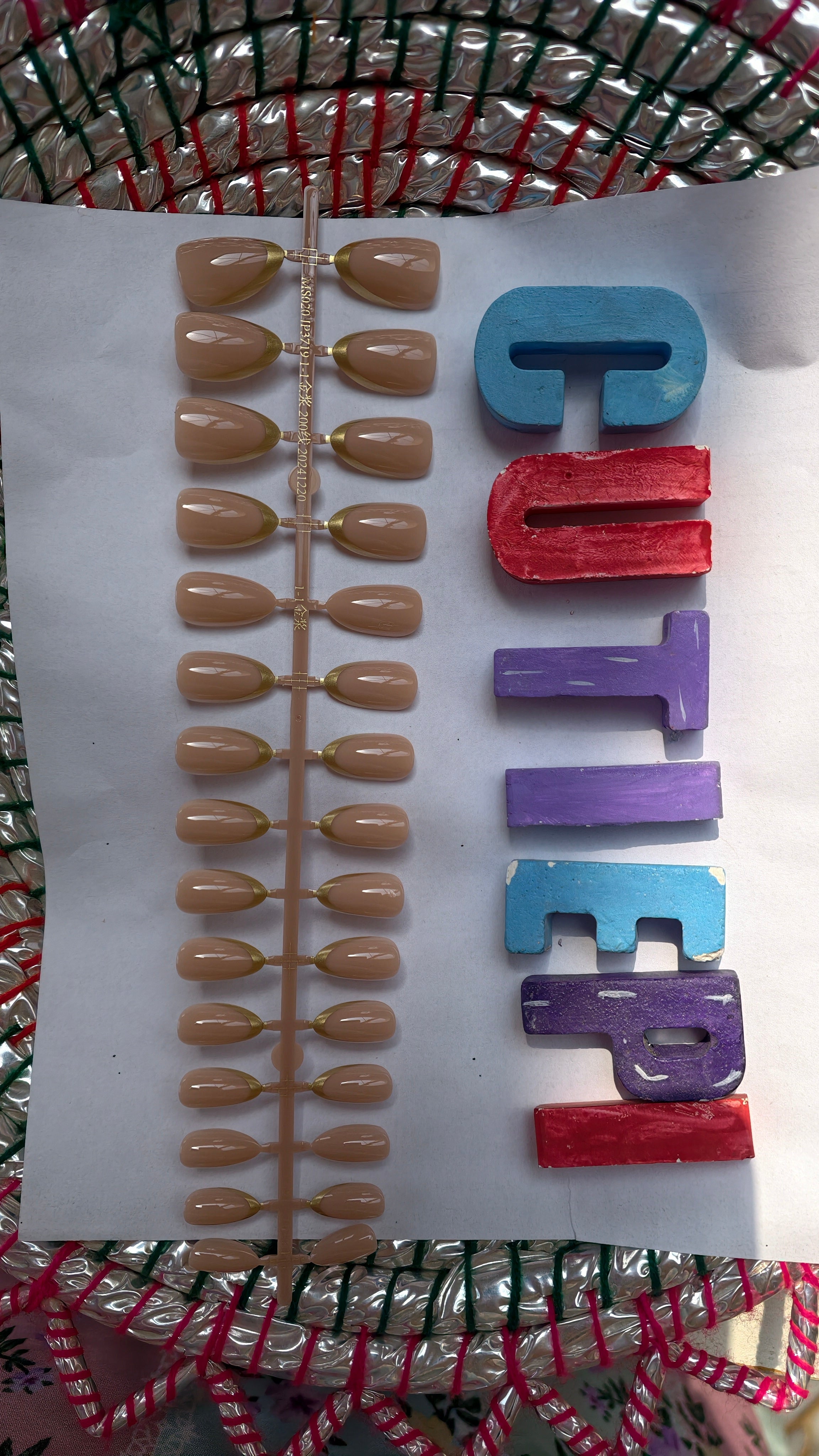 Gold French-24pcs Per stick (Each stick 320rs) Moq 10 sticks