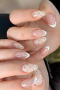 Polka French- 15pcs Nail set