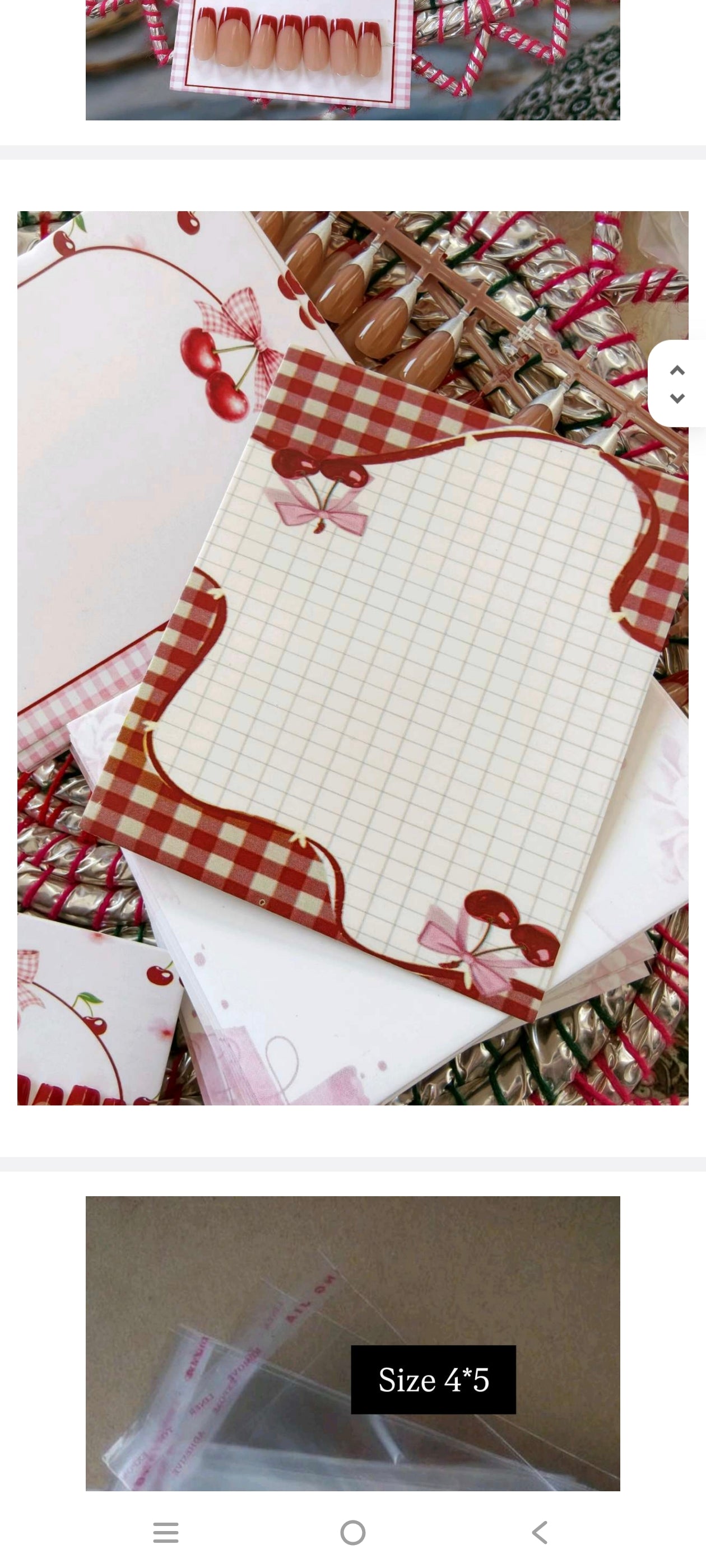 Nail card customized design minimum 800 pcs whatsapp your design 4*4