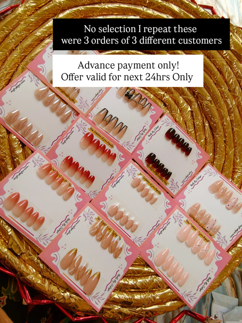 Deal for personal Use-10 sets in 2000rs (No selection)