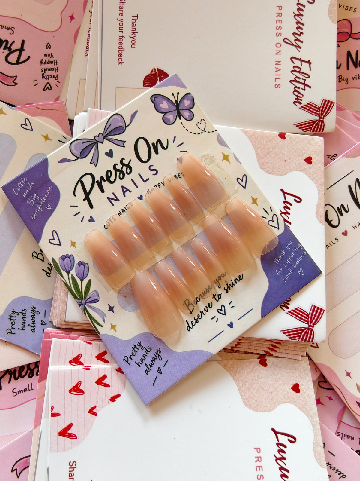 Luxe Shine- 30 pcs Cat eye Premium nails