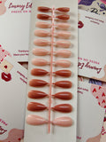 Classic beauty - 30pcs Nails with application kit