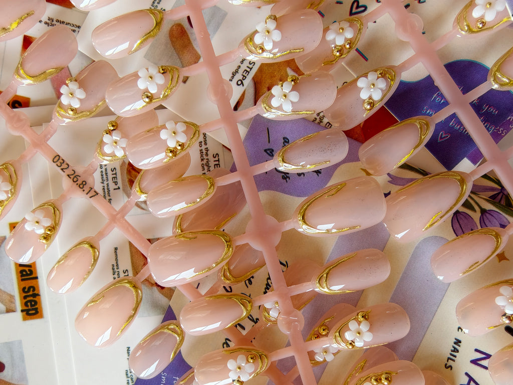 Golden Hour-  30 pcs Handmade Bridal set