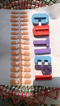 Ombre French-30pcs Per stick Gel Nails (Each stick 390rs) Moq 10 sticks