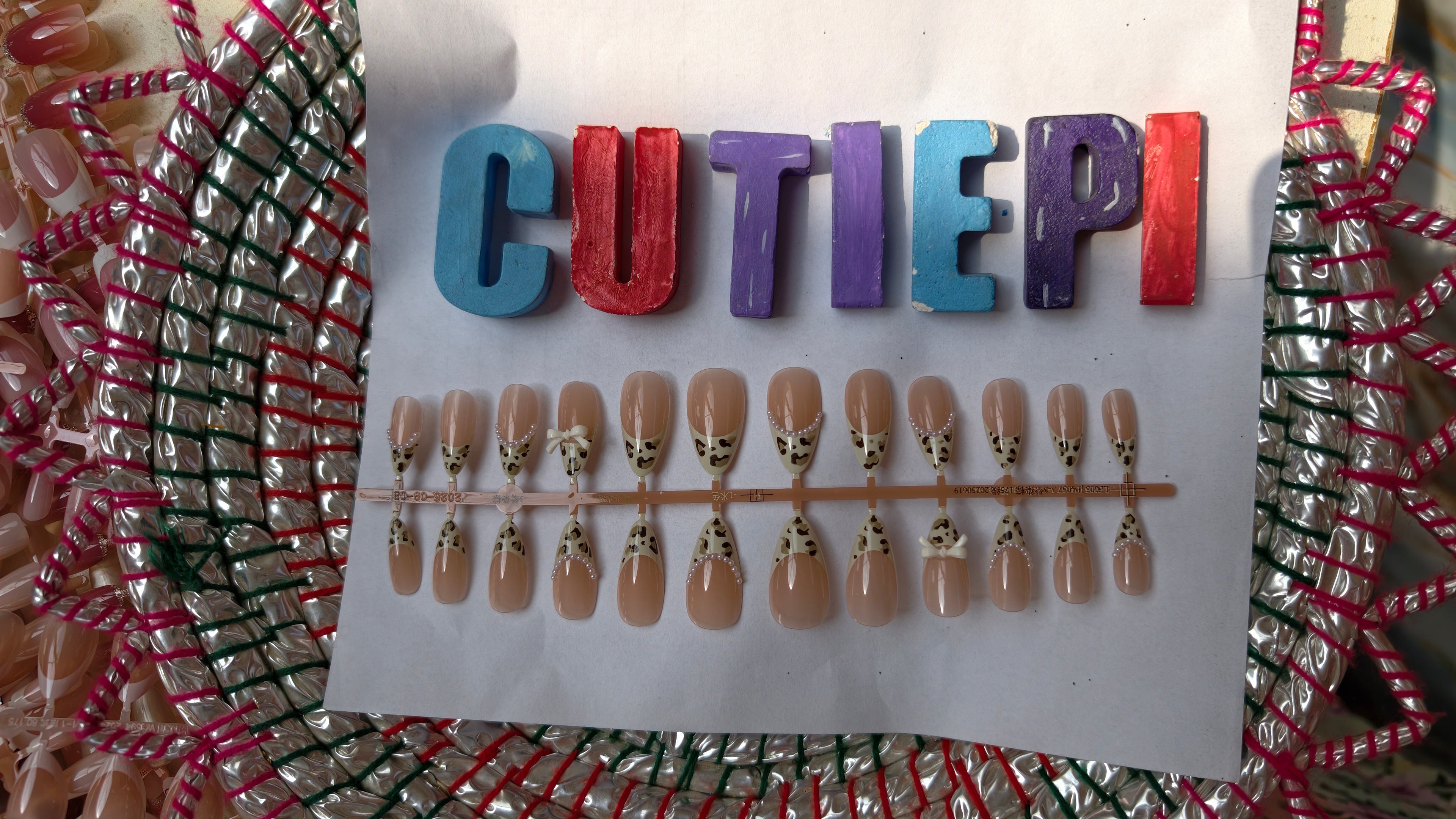 Cheetah French-24pcs Per stick Handmade(Each stick 380rs) Moq 10 sticks