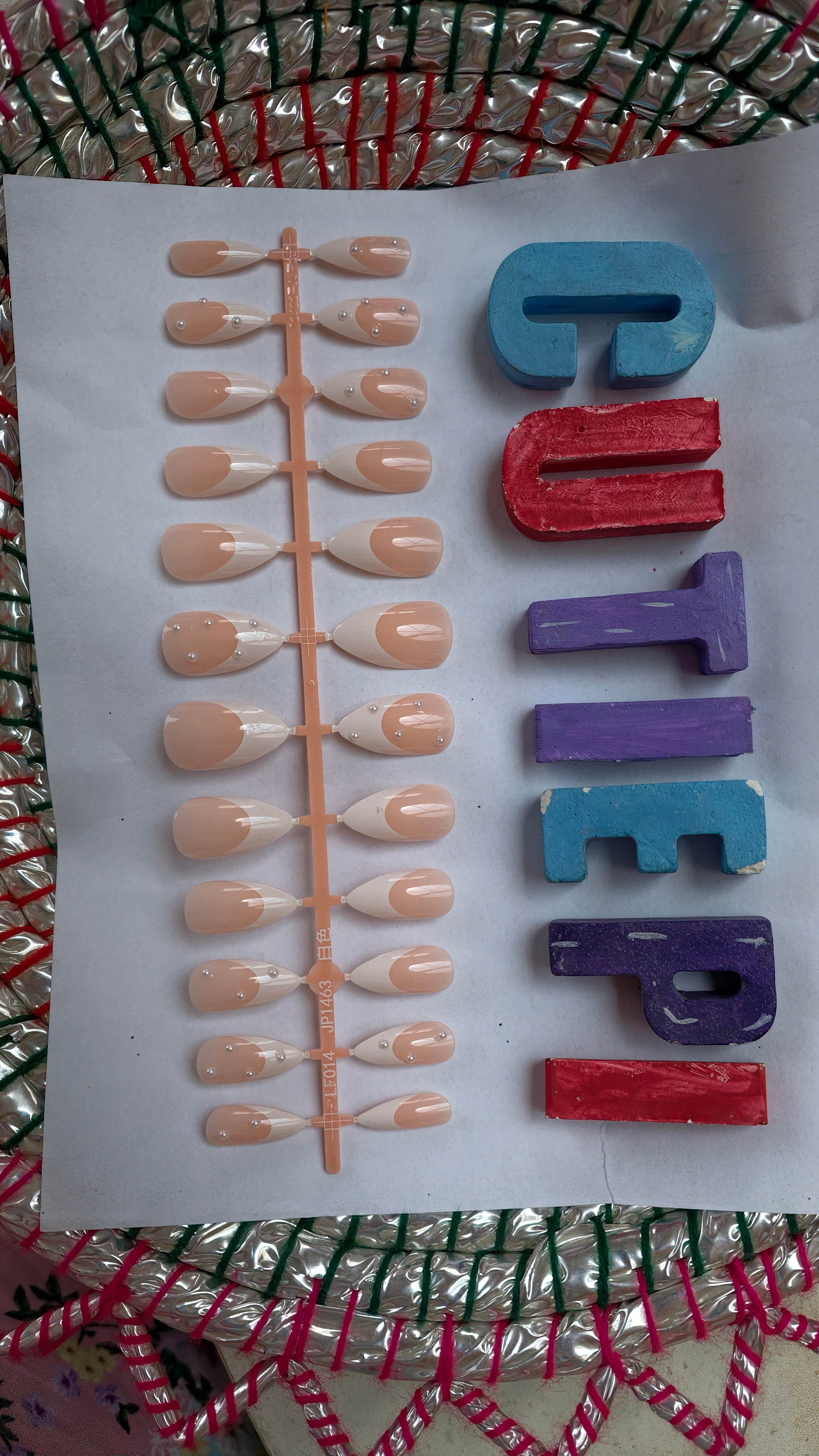 Pearl French-24pcs Per stick (Each stick 299rs) Moq 10 sticks